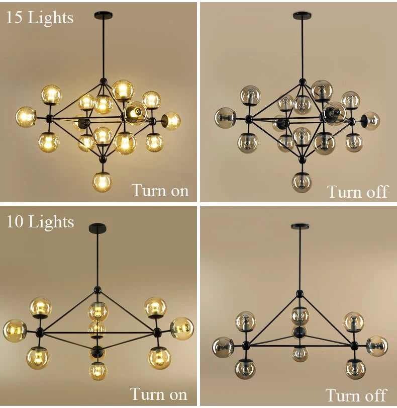 Possini Euro Gable Modo Chandeliers industrial chandelier