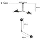 Designer Spider Serge Mouille Ceiling Lamp Black Industrial Ceiling Chandelier