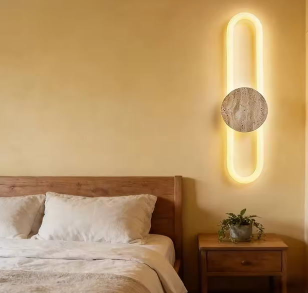 Eloen Travertine Wall Light