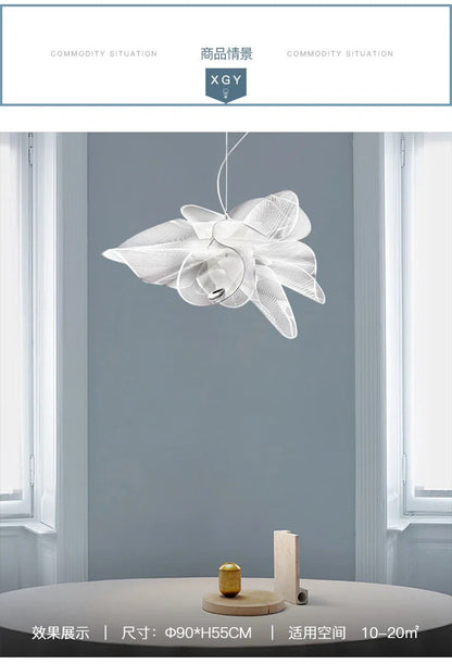 La Belle Etoile Chandeliers Nordic fancy chandeliers Italian Designer White minimalist lamp
