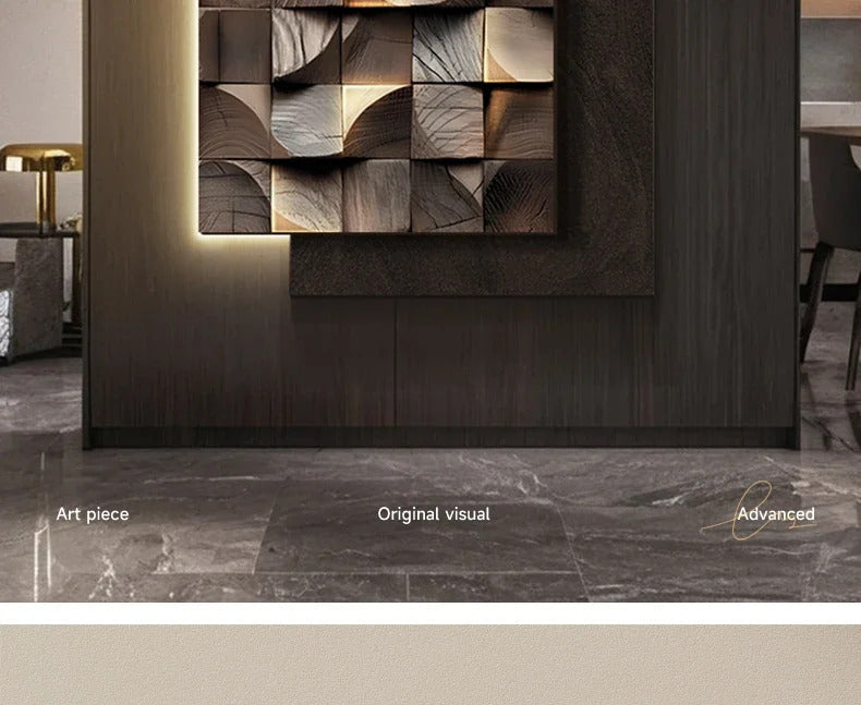 Italy Designer Geometric Wall Lamp Square Mounted Background Hallway Sconce lighting