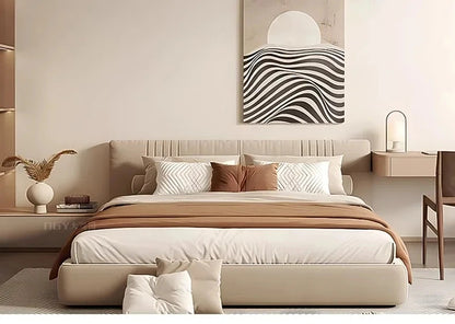 Modern LED Ceiling Fan Light Remote Dimming 6 Levels Silent Living Room lighting