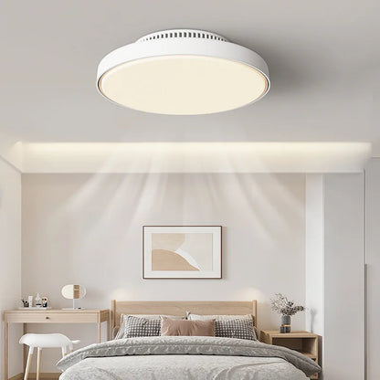 New Invisible Bladeless Ceiling Fan With Light Home Living Room Lighting