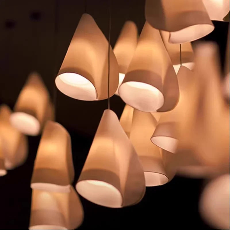 Nordic Minimalist ceramics chandelier Canada designer artistic creativity pendant lamp