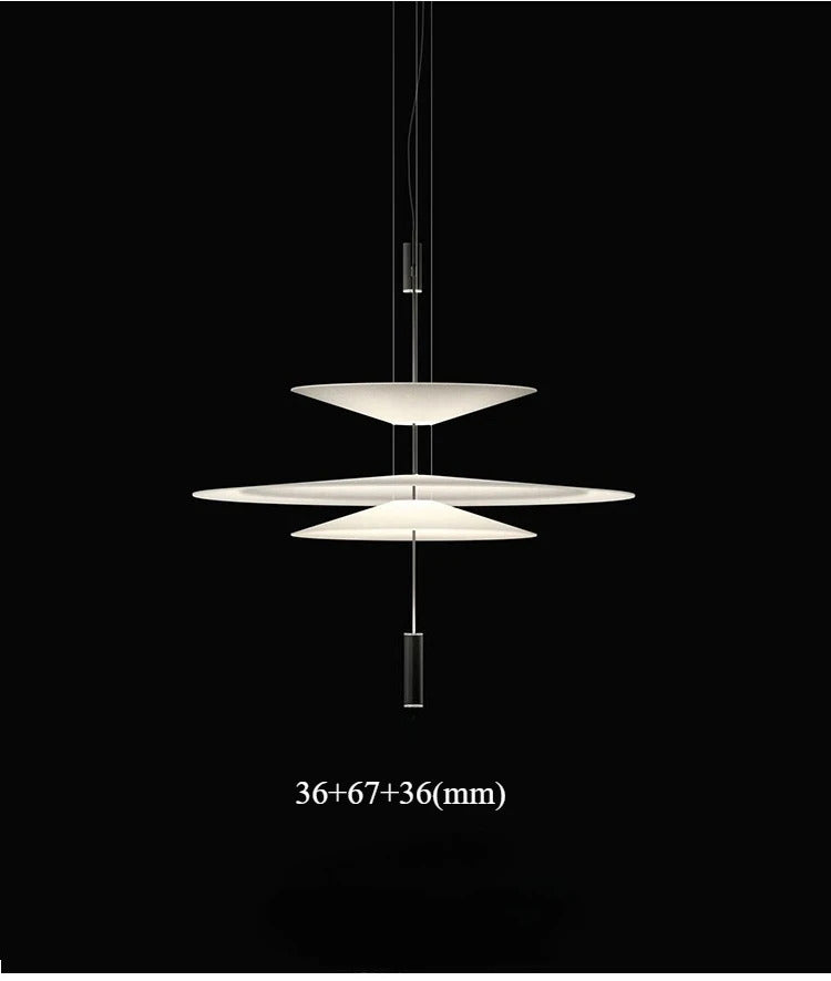 Modern Personality LED Hanging Lamp Flying Saucer Home Decor Denmark Designer Dining Table Bar Living Room UFO Pendant Lights