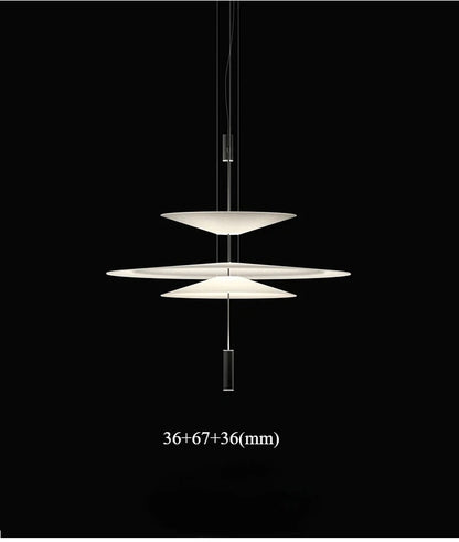 Modern Personality LED Hanging Lamp Flying Saucer Home Decor Denmark Designer Dining Table Bar Living Room UFO Pendant Lights
