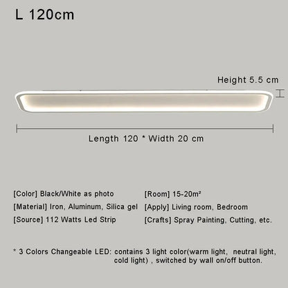 Modern with Remote Control Dimmable Flush Mount Bedroom Living Room Ceiling Light