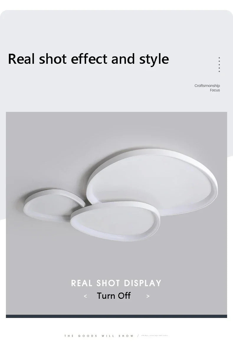 White ceiling light Home Bedroom ceiling lamp