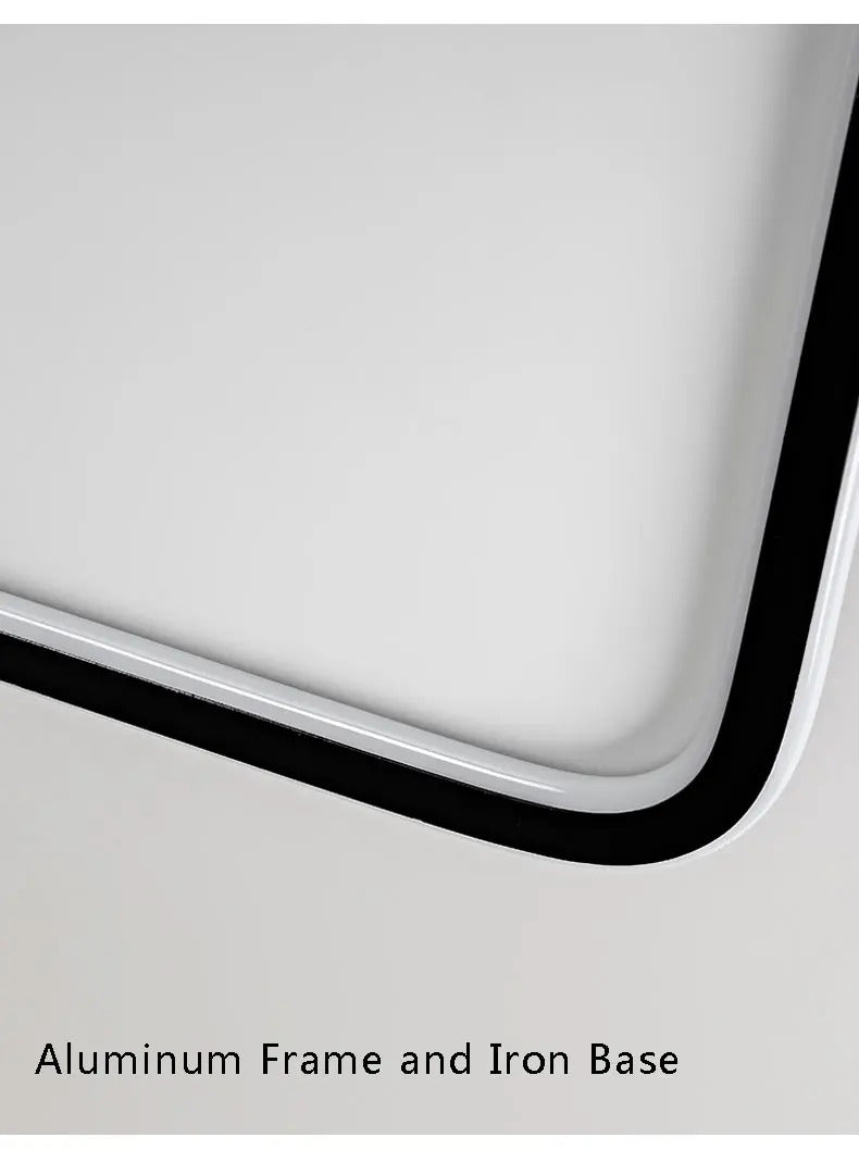 Modern with Remote Control Dimmable Flush Mount Bedroom Living Room Ceiling Light