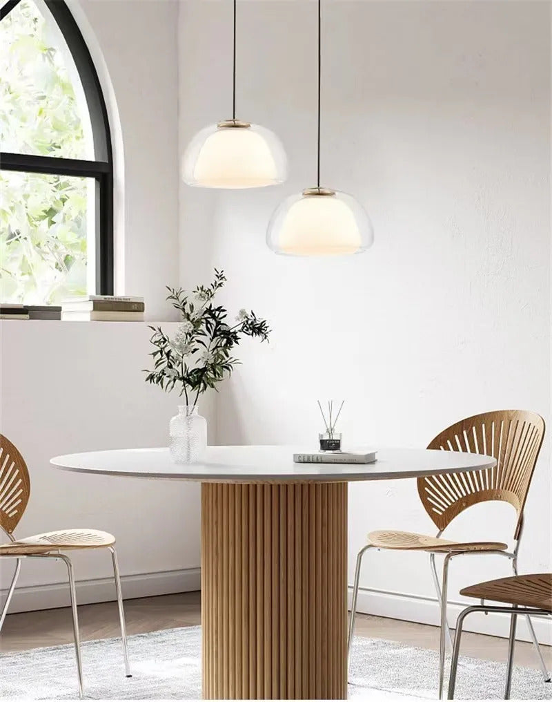 Danish Jelly Pendant lamp Bedroom bedside lamp