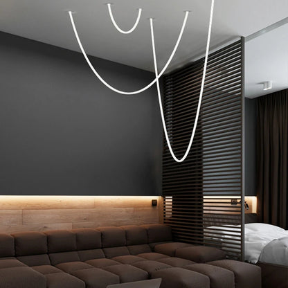Tracer Loop Chandelier design interieur Light