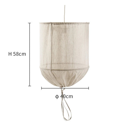 Denmark Linen Cloth Pendant Light Ay illuminate Pendant lamp