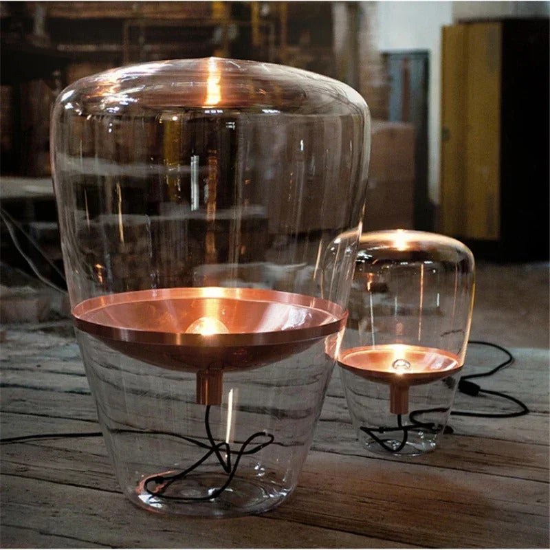 Czech Design Series Glass Table Lamp Livingroom Decoration Room Desks Personalized Creative Bedside Vitreous Desk Light