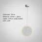 Yuji Okitsu Chandelier LED Round clear glass light replica designer furniture lighting lamp
