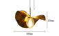 Lotus Leaf pendant light Hammered brass pendant lamp for living room dining room bedroom decoration kitchen light fixtures