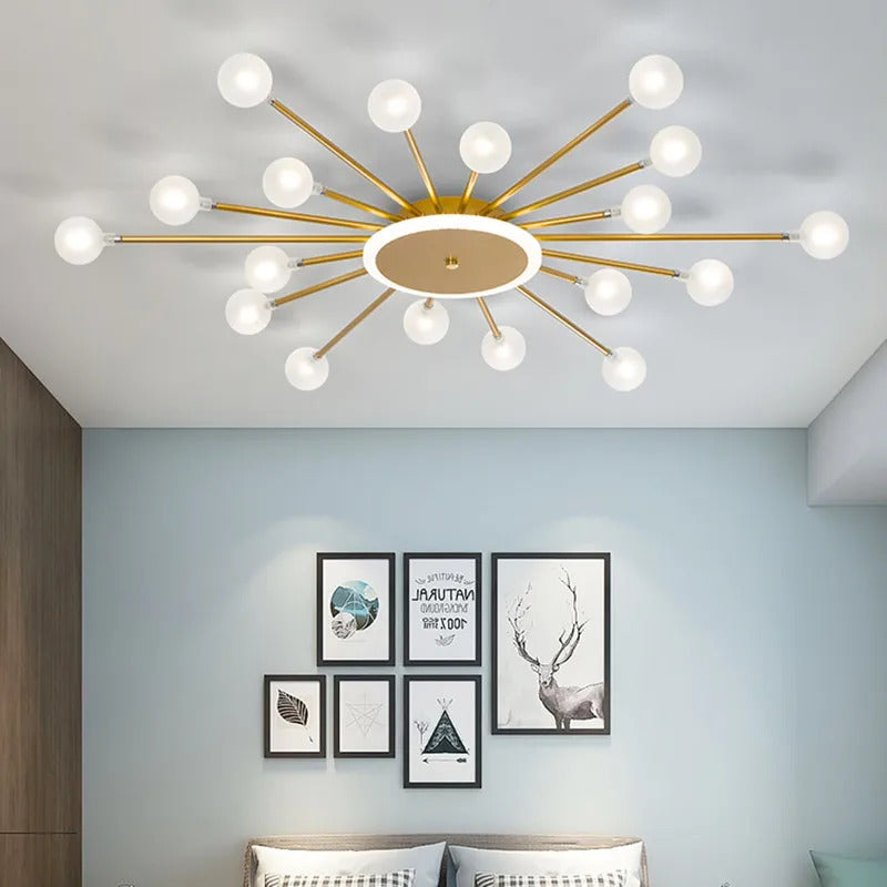 Modern glass ceiling light Living room kitchen light fixtures
