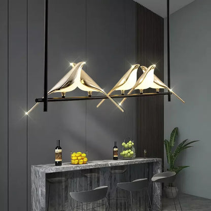 Nomi Chandelier birds chandelier Restaurant kitchen postmodern Decoration lustre design