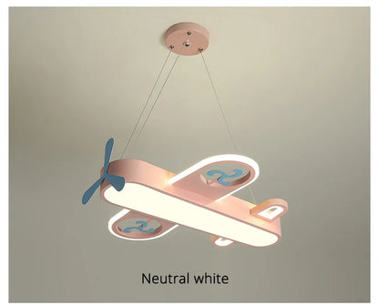 Modern Pink blue chandelier Led deco designer aircraft lamp