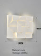 Outdoor Waterproof wall lamp Creativity 3D Model Led Sconce lights Square Wall lighting