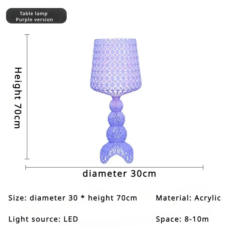 Italian Designer Acrylic Glass Wine Glass Lamp, Suitable For Exhibition Halls, Living Rooms And Bedrooms, Ambient Lamp