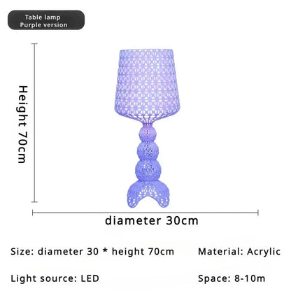 Italian Designer Acrylic Glass Wine Glass Lamp, Suitable For Exhibition Halls, Living Rooms And Bedrooms, Ambient Lamp