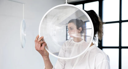 Yuji Okitsu Chandelier LED Round clear glass light replica designer furniture lighting lamp