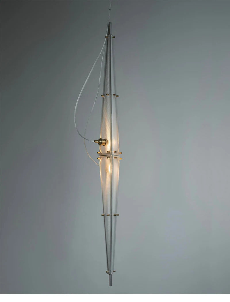 Postmodern pendant lights Designer luxury minimalist glass pendant light