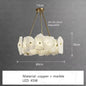 Natural Marble Luxury Wall Lamp Nordic Irregular stone Sconce light