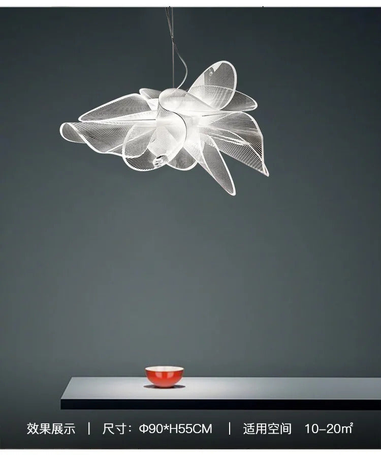 La Belle Etoile Chandeliers Nordic fancy chandeliers Italian Designer White minimalist lamp