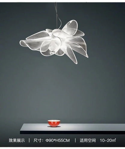 La Belle Etoile Chandeliers Nordic fancy chandeliers Italian Designer White minimalist lamp