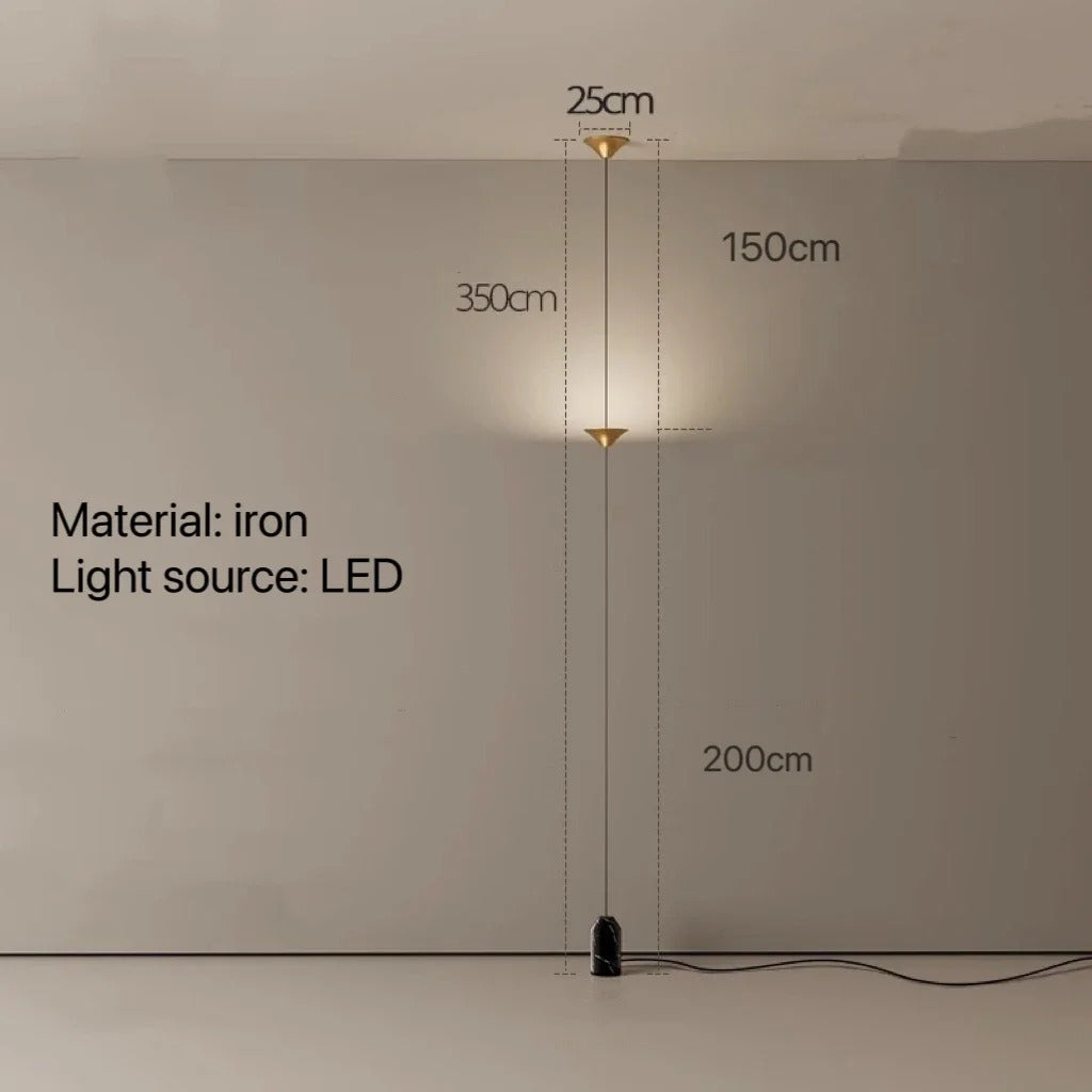 Paolo Castelli SORELUNA floor lamp bedroom bedside lamp