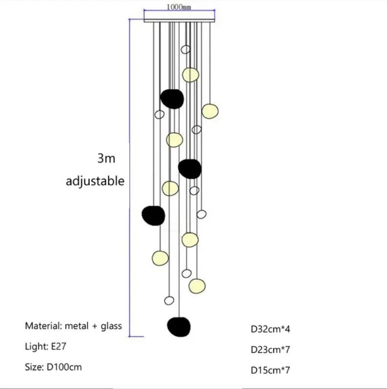 Foscarini Gregg pendant light Bedroom Staircase Hanging Lamp