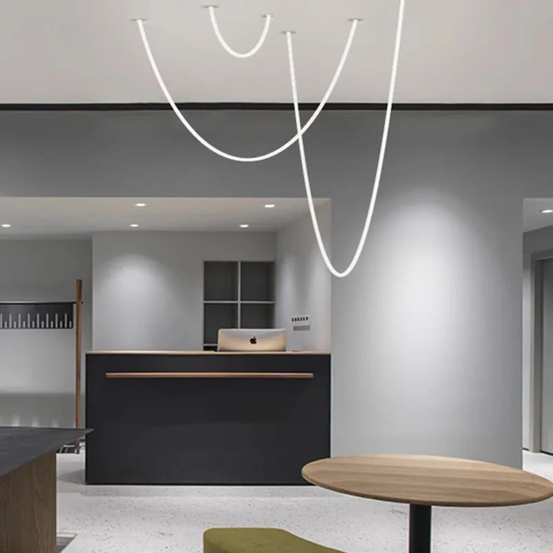 Tracer Loop Chandelier design interieur Light