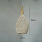 Rattan pendant light vintage Wabi-sabi Lights