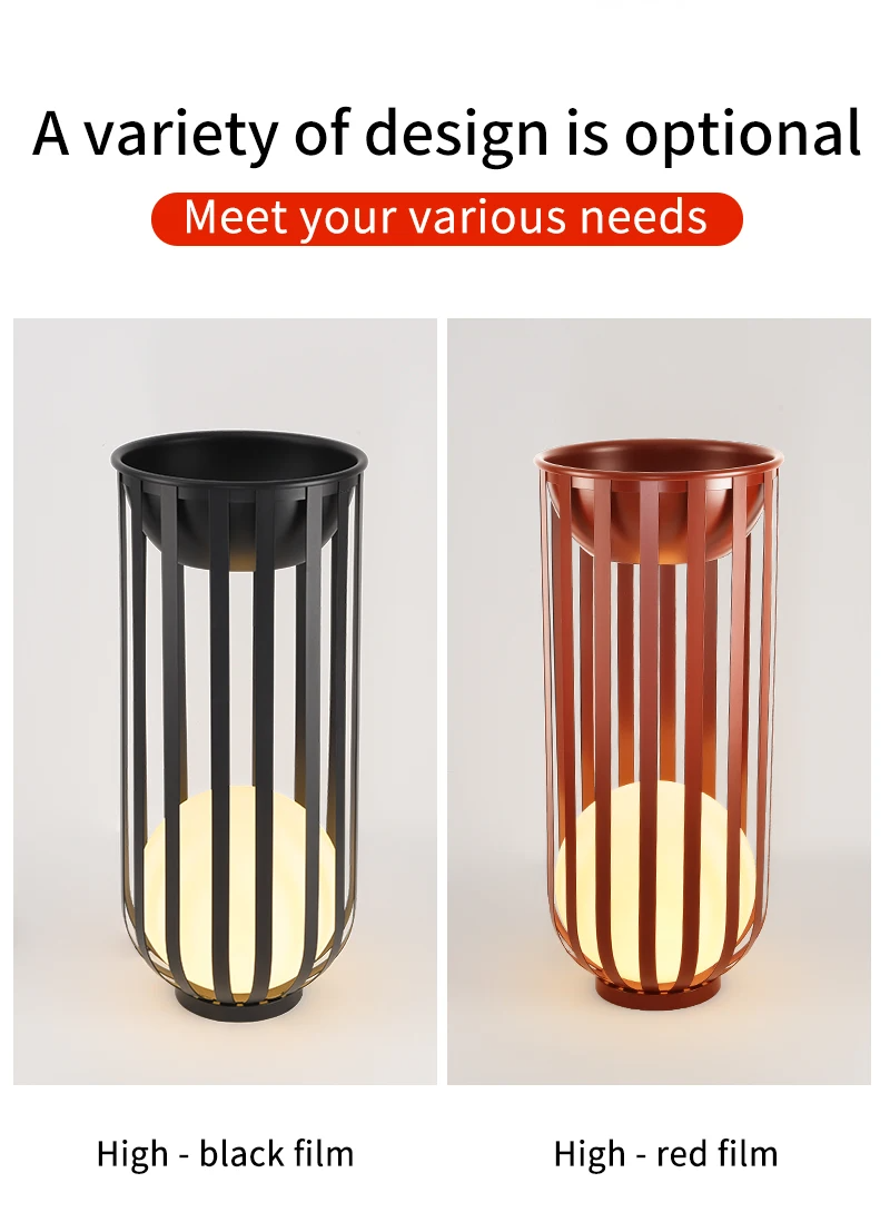 Outdoor Waterproof Lawn Lamps Solar Courtyard Balcony Garden Plant Flowerpot LED lamp