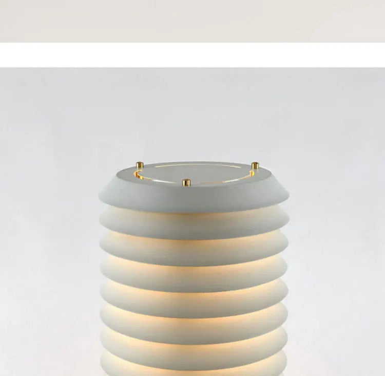 Maija Table Lamp medieval style Nordic design lamp replica living room retro pleated floor lamp study white bedside table light