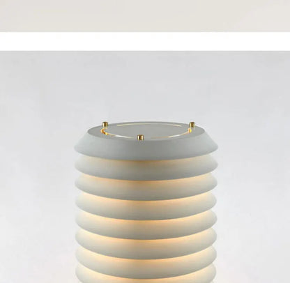 Maija Table Lamp medieval style Nordic design lamp replica living room retro pleated floor lamp study white bedside table light