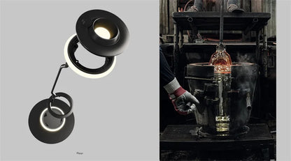 Flos Noctambule Floor Lamp Living Room Study Bedroom Vertical Lamps