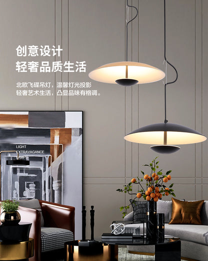 Nordic Design Led Pendant Lights Wood Grain Black For Dining Table Room Kitchen Hanging Lamp Fixture Home Decor Lighting Lusters