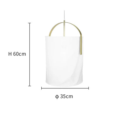 Denmark Linen Cloth Pendant Light Ay illuminate Pendant lamp