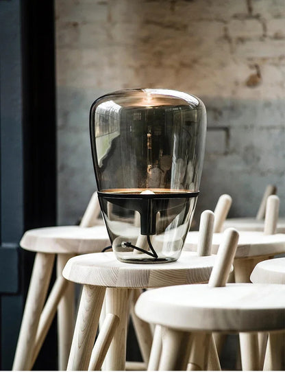 Czech Design Series Glass Table Lamp Livingroom Decoration Room Desks Personalized Creative Bedside Vitreous Desk Light