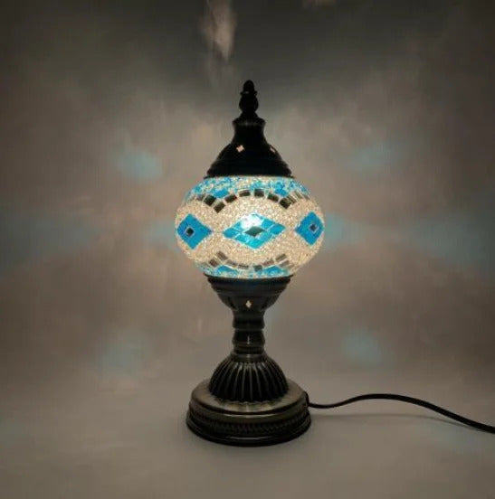 Turkish mosaic glass Table Lamp home bedside table lamp