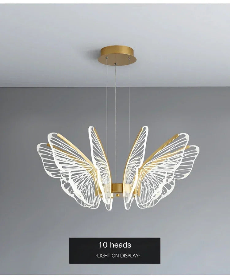 Butterfly Chandelier Bedroom kitchen island chandelier