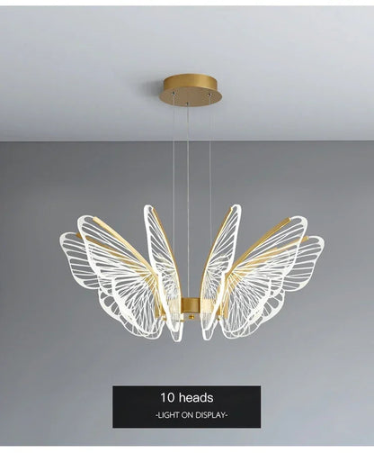 Butterfly Chandelier Bedroom kitchen island chandelier
