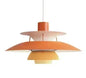 PH Pendant Lamp Danish Designer Umbrella Ceiling Chandelier Modern Colorful Led Pendant Lamp