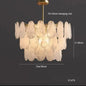 Nordic Luxury Glass Pendant Lamp Metal Crystals LED Chandeliers