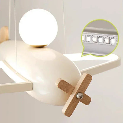 Creative Airplane Lamps Modern Children's Room Chandelier