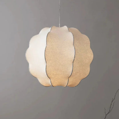 Japan Silk Pendant Light Nordic Creative Silk Chandelier