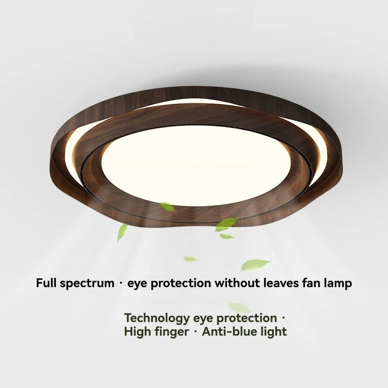 Modern Bladeless Ceiling Lamp Fan Living Room Silent Air Circulation Fan