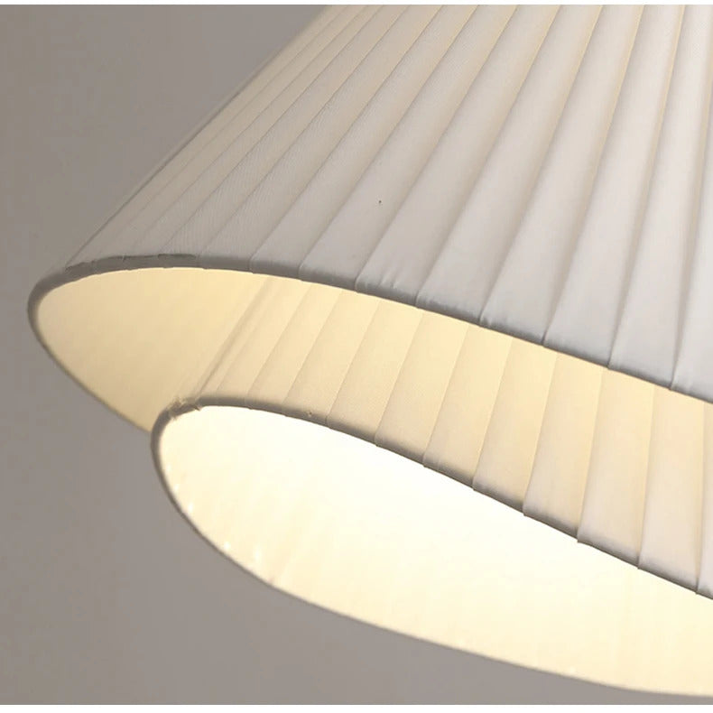 Lia Pendant lamp Nordic white fabric pendant light